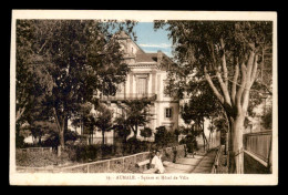 ALGERIE - AUMALE - LE SQUARE ET L'HOTEL DE VILLE - Andere & Zonder Classificatie