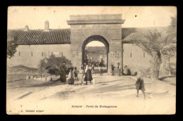 ALGERIE - ARZEW - PORTE DE MOSTAGANEM - EDITEUR GEISER - VOIR ETAT - Altri & Non Classificati