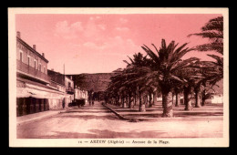 ALGERIE - ARZEW - AVENUE DE LA PLAGE - Autres & Non Classés