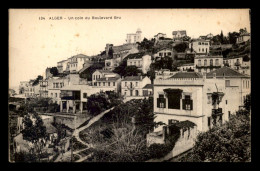 ALGERIE - ALGER - UN COIN DU BOULEVARD BRU - Algiers