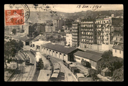 ALGERIE - ALGER - GARE ET QUARTIER DE L'AGHA - Algeri