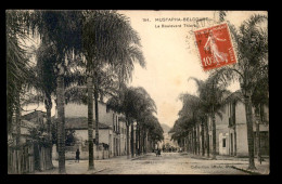 ALGERIE - ALGER - MUSTAPHA-BELCOURT - LE BOULEVARD THIERS - Algeri