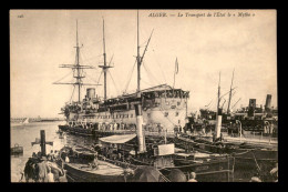 ALGERIE - ALGER - LE BATEAU DE GUERRE TRANSPORT DE L'ETAT LE MYTHO - Algiers