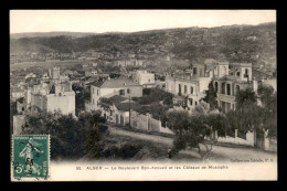 ALGERIE - ALGER - BOULEVARD BON-ACCUEIL ET LES COTEAUX DE MUSTAPHA - Algerien