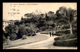 ALGERIE - ALGER - MUSTAPHA - LE PARC DE GALLAND - Algiers