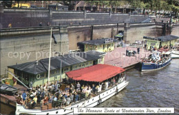 72432459 London The Pleasure Boats At Westminster Pier - Sonstige & Ohne Zuordnung