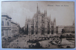 ITALIE - LOMBARDIA - MILANO - Piazza Del Duomo - 1921 - Milano