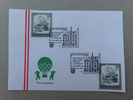 Österreich Pro Juventute - Mit Sonderstempel 12. 6. 1987 Mödling, Eröffnung Der Poststelle Altstadt (Nr.1617) - Autres & Non Classés