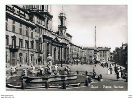 ROMA:  PIAZZA  NAVONA  -  FOTO  -  PER  LA  SVIZZERA  -  FG - Piazze