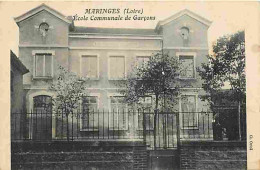 42 - Maringes - Ecole Communale De Garçons - CPA - Voir Scans Recto-Verso - Andere & Zonder Classificatie