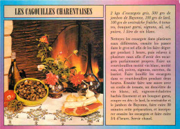 Recettes De Cuisine - Gagouilles Charentaises - Gastronomie - CPM - Carte Neuve - Voir Scans Recto-Verso - Recetas De Cocina