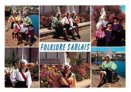 Folklore - Costumes - Vendée - Les Sables D'Olonne - Folklore Sablais - Multivues - CPM - Voir Scans Recto-Verso - Costumes