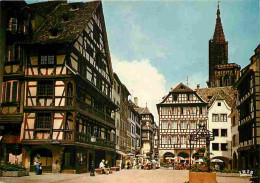 67 - Strasbourg - La Place Du Marché Aux Cochons De Lait Et La Cathédrale - CPM - Voir Scans Recto-Verso - Straatsburg