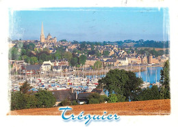 22 - Tréguier - Le Jaudy Et Son Port De Plaisance, La Vieille Cité Dominée Par La Cathédrale Saint-Tugdual - CPM - Voir  - Tréguier