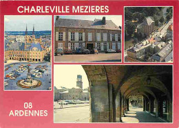 08 - Charleville Mézières - Multivues - Automobiles - CPM - Voir Scans Recto-Verso - Charleville