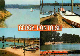 95 - Cergy Pontoise - La Base De Loisirs - Multivues - Femme En Maillot De Bain - CPM - Voir Scans Recto-Verso - Cergy Pontoise