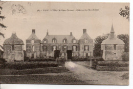 Carte Postale Ancienne Saint Pompain - Château Des Mouillières - Andere & Zonder Classificatie