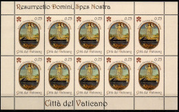 2012 - Vaticano 1602 Pasqua - Minifoglio  +++++++ - Ongebruikt