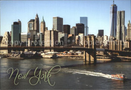 72375981 New_York_City Brooklyn Bridge And Freedom Tower - Sonstige & Ohne Zuordnung