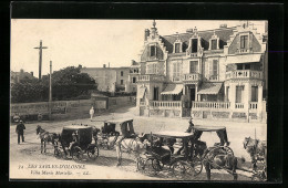 CPA Les Sables D`Olonne, Villa Marie Marcelle  - Sables D'Olonne