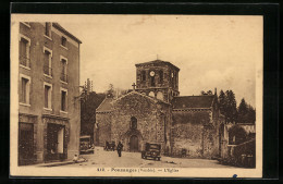 CPA Pouzauges, L`Eglise  - Pouzauges