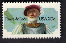 209001224 1982  SCOTT 2024 (XX) POSTFRIS MINT NEVER HINGED  - PONCE DE LEON - Nuevos