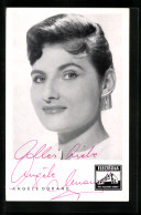 AK Musikerin Angele Durand, Autograph  - Musica E Musicisti