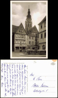 Ansichtskarte Coburg Moritzkirche Buchhandlung Musikhaus 1962 - Coburg