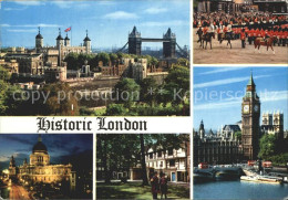 72352784 London Tower Bridge Parlament Garde Big Ben - Other & Unclassified