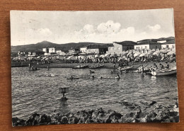 ROSIGNANO SOLVAY ( LIVORNO ) PANORAMA DELLA SPIAGGIA 1962 - Livorno