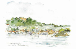 [83] Var > Porquerolles Le Port Aquarelle De Jean Falcucci - Porquerolles