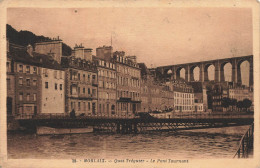 MORLAIX : QUAI TREGUIER - LE PONT TOURNANT - Morlaix