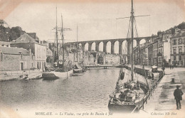 MORLAIX : LE VIADUC VUE PRISE DU BASSIN A FLOT - Morlaix