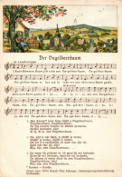 H2191 - Max Schreyer Liedkarte - Der Vugelbeerbaam.... Johanngeorgenstadt Erzgebirgisches Volkslied - Erhard Neubert DDR - Musica