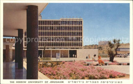 72342199 Jerusalem Yerushalayim The Hebrew University  - Israël