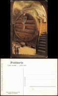 Ansichtskarte Heidelberg Das Große Heidelberger Faẞ - Künstlerkarte 1912 - Heidelberg