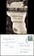 Ansichtskarte Füssen Lechfall (Wasserfall) Maxsteg - Fotokarte 1956 - Fuessen