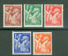 France Yv  431/435  * *TB  - Unused Stamps