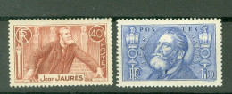 France Yv  318/319  * *TB  - Neufs