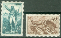 France Yv  314/315 * TB  - Unused Stamps