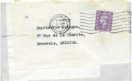 Postzegels > Europa > Groot-Brittannië > 1902-1951 Koningen > 1911-1935 George V > Brief Mrt No. 202 (17481) - Covers & Documents