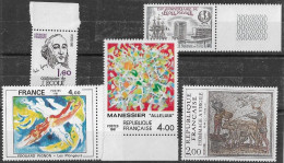 FRANCE N°2167,2168,2169,2170 Et 2174 **   Neufs Sans Charnière Luxe  MNH - Ongebruikt