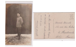 Photo Prisonnier   14/18      HAUTMONT - 1914-18