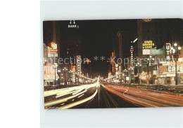 72329262 Salt_Lake_City Main Street At Night - Andere & Zonder Classificatie