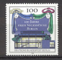 Berlin   Yvert  827  *  *  TB    Theatre   - Unused Stamps