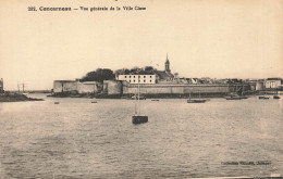 CONCARNEAU : VUE GENERALE DE LA VILLE CLOSE - Concarneau