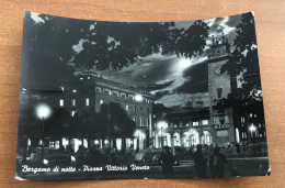 BERGAMO DI NOTTE PIAZZA VITTORIO VENETO 1964 - Bergamo