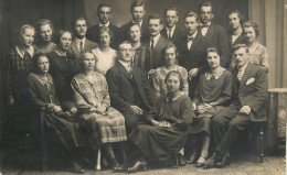 Social History Souvenir Real Photo Elegant Group Photo - Photographie