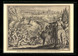Künstler-AK Schweizer Bundesfeier, Die Schlacht Bei St. Jakob 1444  - Autres & Non Classés