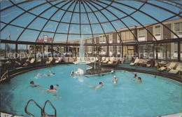 72222404 Wakefield_Massachusetts Colonial Hilton Inn Round Glass Pool - Altri & Non Classificati